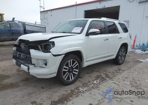 2018 Toyota 4Runner Limited from USA, damaged, VIN JTEBU5JR2J5595697
